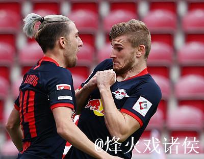 德甲：维尔纳上演“帽子戏法” 莱比锡重返前三